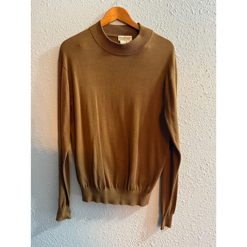 Norm Thompson Silk Cotton Blend Sweater - Size Medium